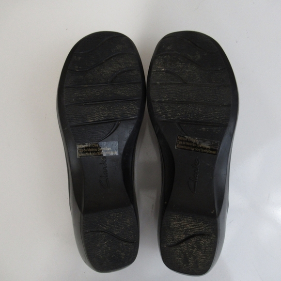 Clarks Bendables Patent Croc Embossed Loafers Shoes 38634 - Picture 2 of 14